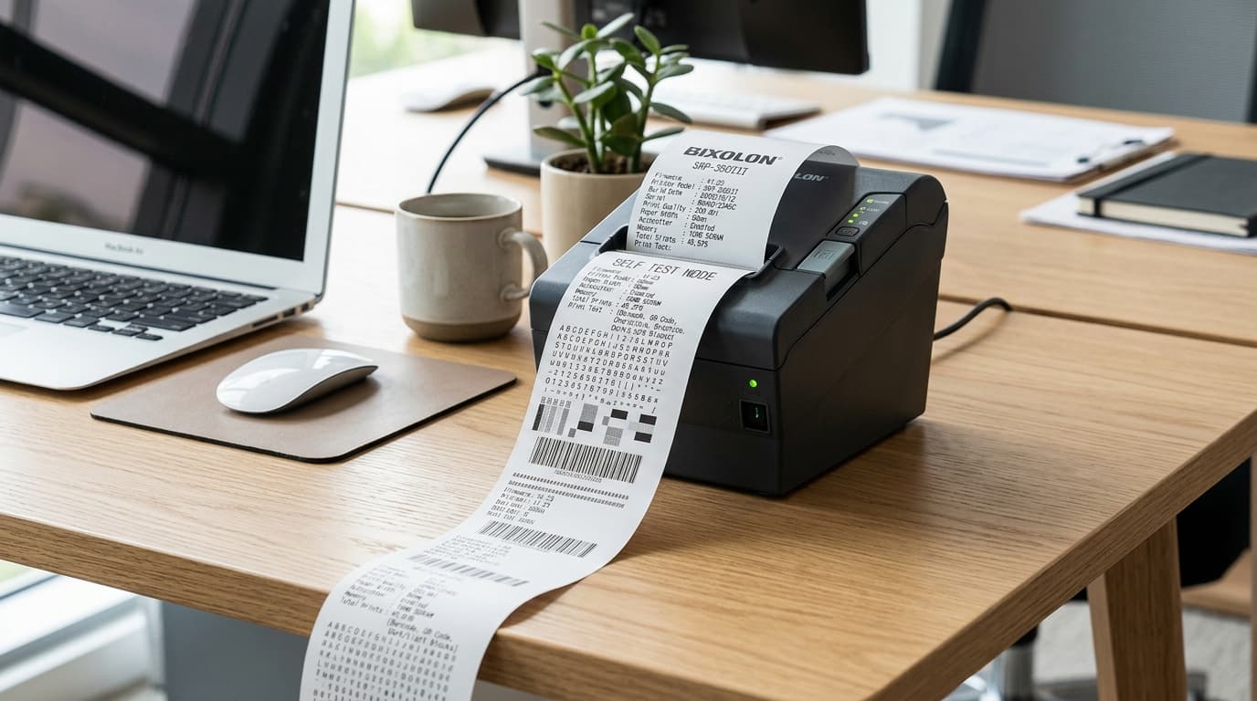 How to Run a Self Test on Your Bixolon Printer