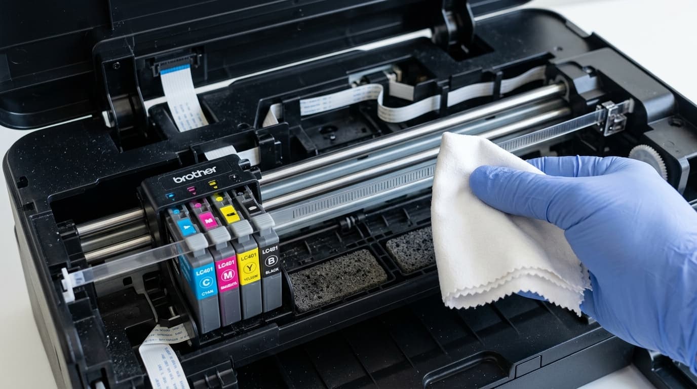 Brother Printer Error 48? [The Encoder Strip Fix]