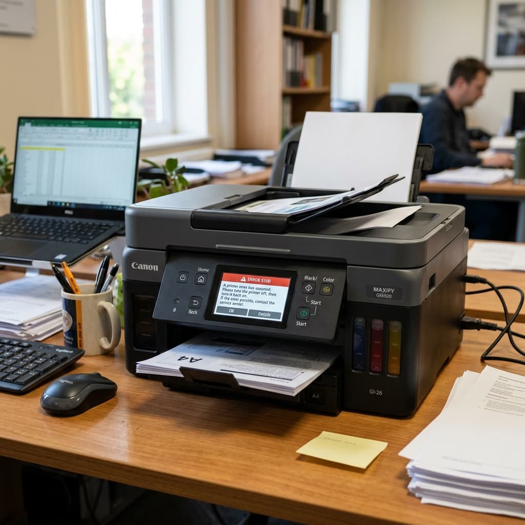 Canon MAXIFY GX Error Code Guide: Troubleshooting Business Inkjets