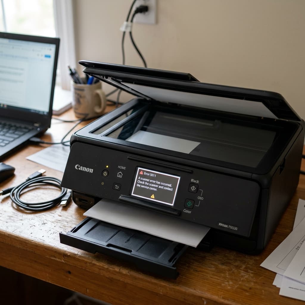 Canon Printer Error 5011 Fix: Scanner & Logic Board Communication