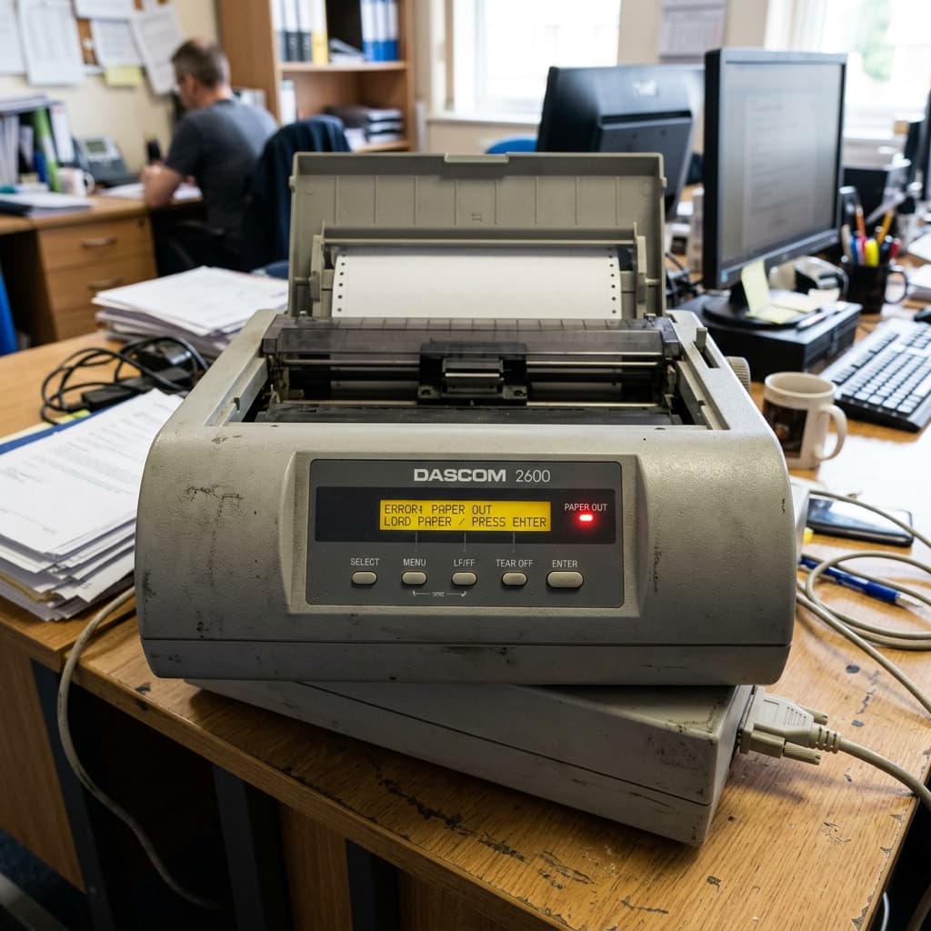 Dascom 2600 & 2610 Troubleshooting: Error Codes & Not Printing