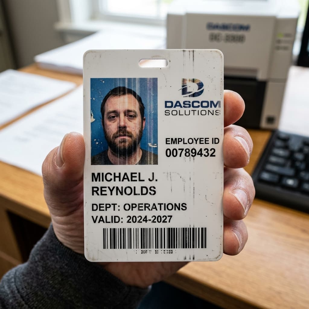 Dascom Card Printer Setup Guide & Streaky Print Fix