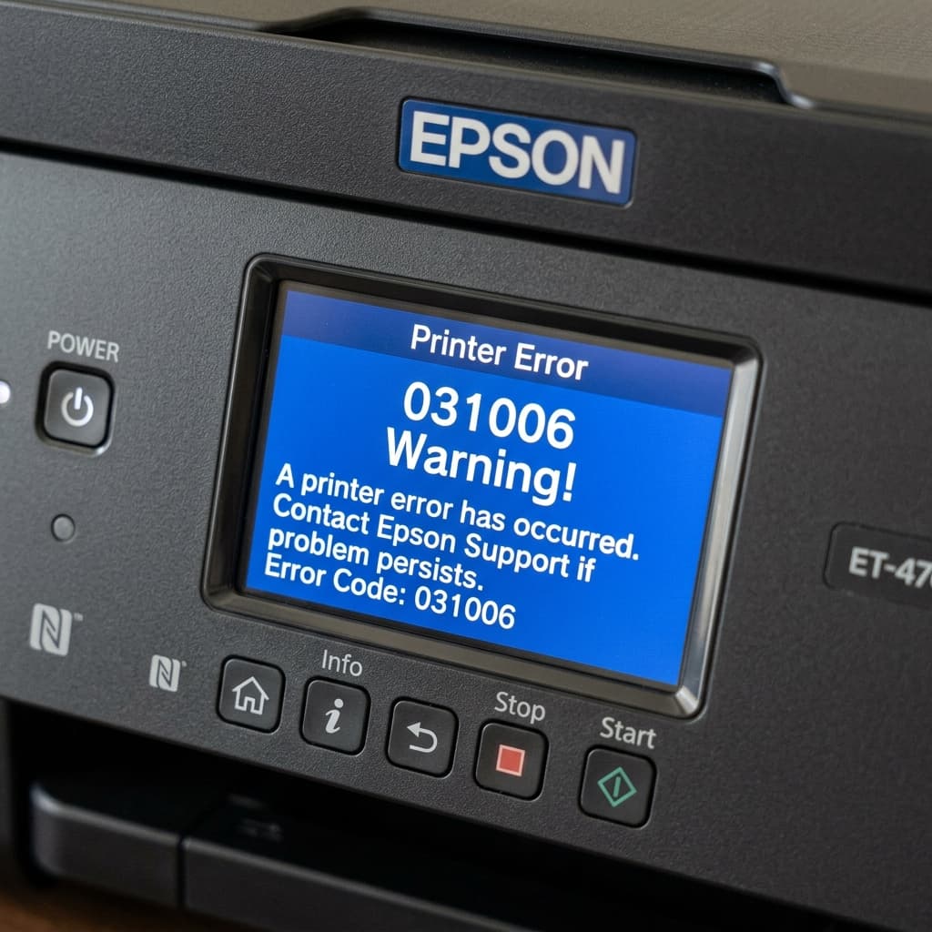 Epson ET-4760 Error Code Guide: Decoding Fatal Alerts