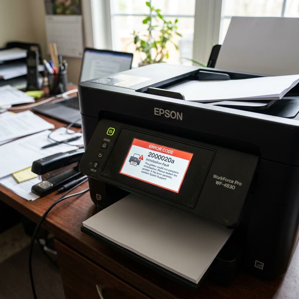 Epson Error Code 2000020a: Mainboard & Network Faults
