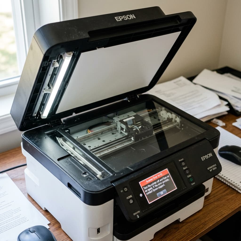 Epson Scanner Error 0x10: Mechanism & Motor Diagnostics