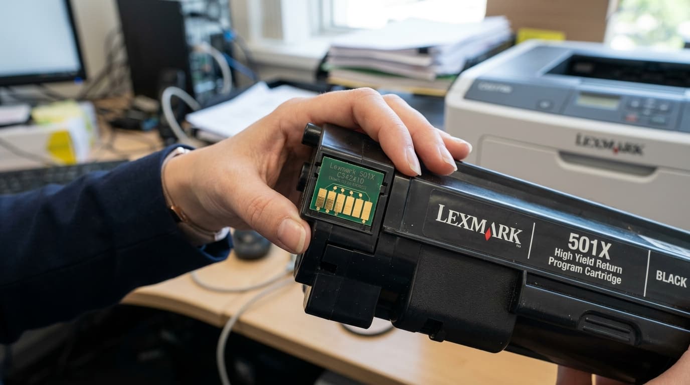 Fix Lexmark Cartridge Chip Errors: 1200, 1203, 1204 & 120f