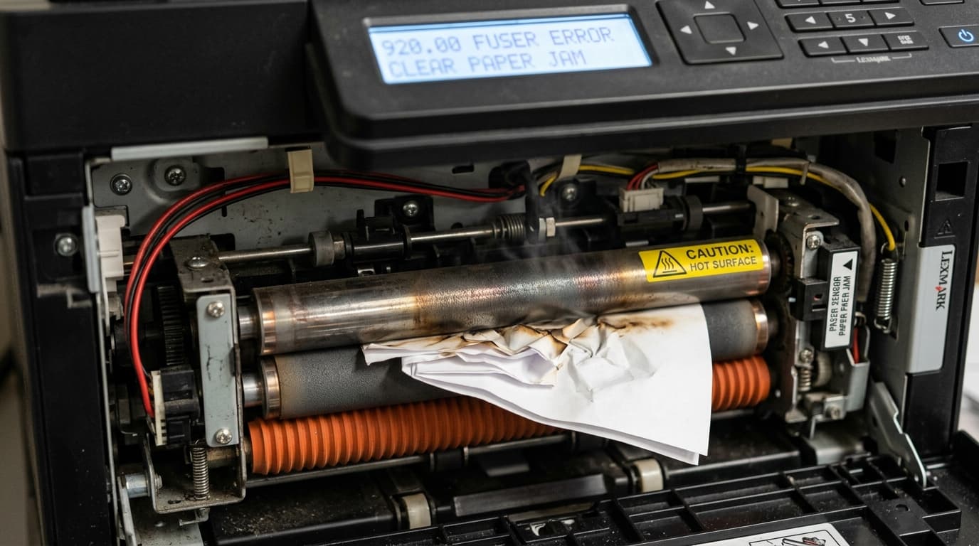Fix Lexmark Fuser Errors: 920.06, 921, 922, 923 & 925 Codes