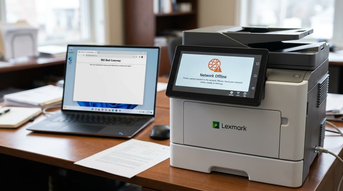 Fix Lexmark Network Errors: Offline in Windows 11 & Web Server Not Loading