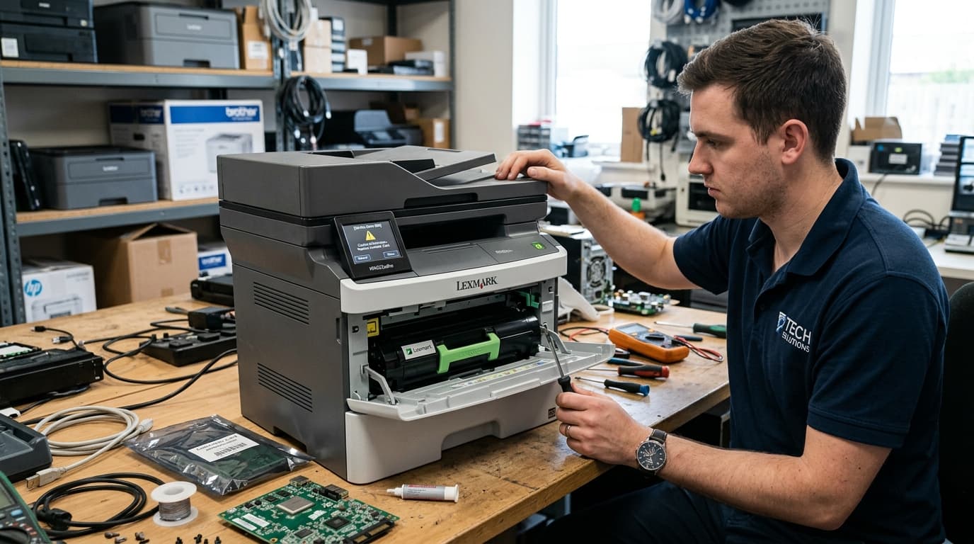 Fix Lexmark Service Engine, Controller Card (980) & Scanner Lamp (820) Errors