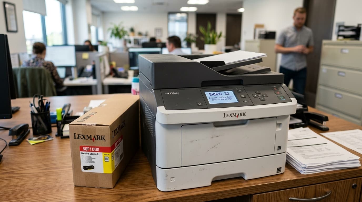 Fix Lexmark Toner Errors: Code 32, 88 & Cartridge Not Recognized