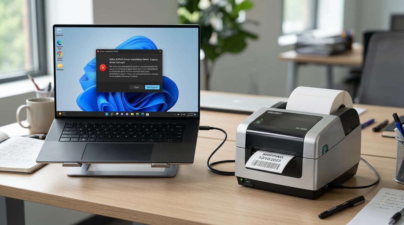 Fix Seiko Smart Label Printer Windows 11 & Windows 10 Driver Errors