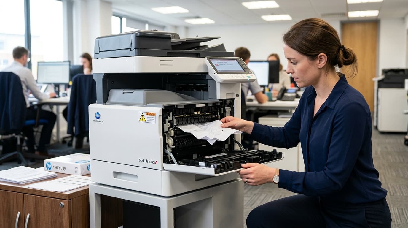 Fix Xerox 010 Paper Jams, Duplex Errors & Door Jams