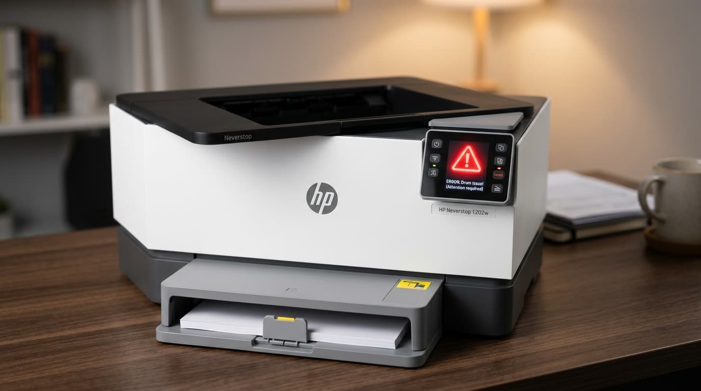 HP Neverstop Printer Error Light? [Decoded]