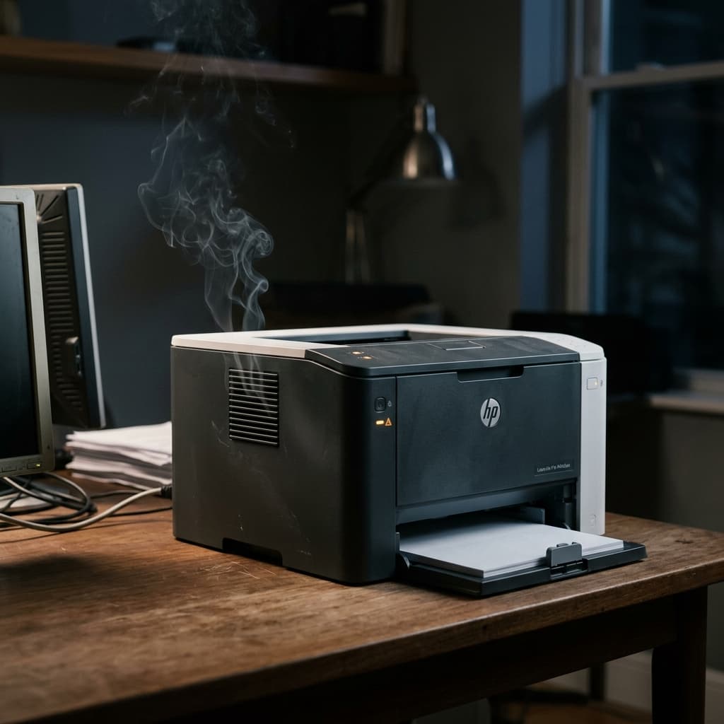 HP Printer Burning Smell? What's Normal vs. Dangerous