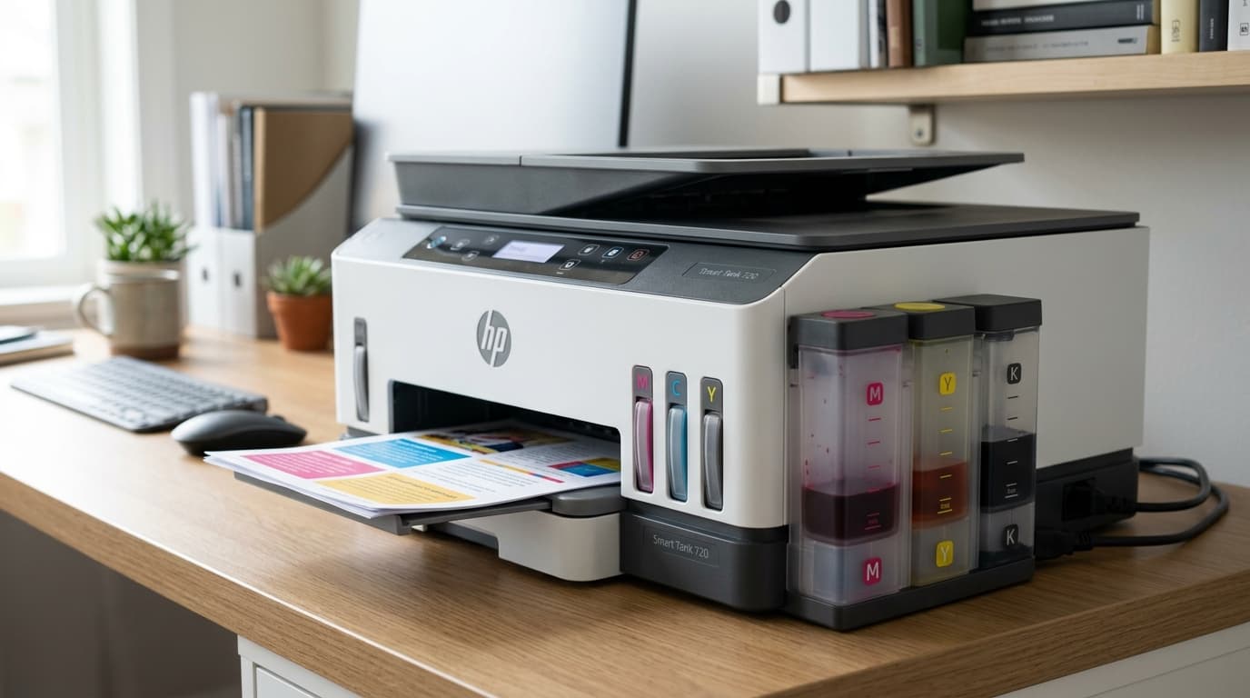 HP Smart Tank 720 Ink Not Flowing? Try This First