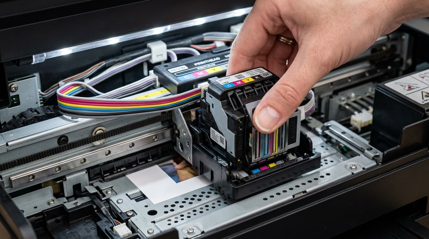 HP OfficeJet Pro 9015e Printhead Missing or Failed