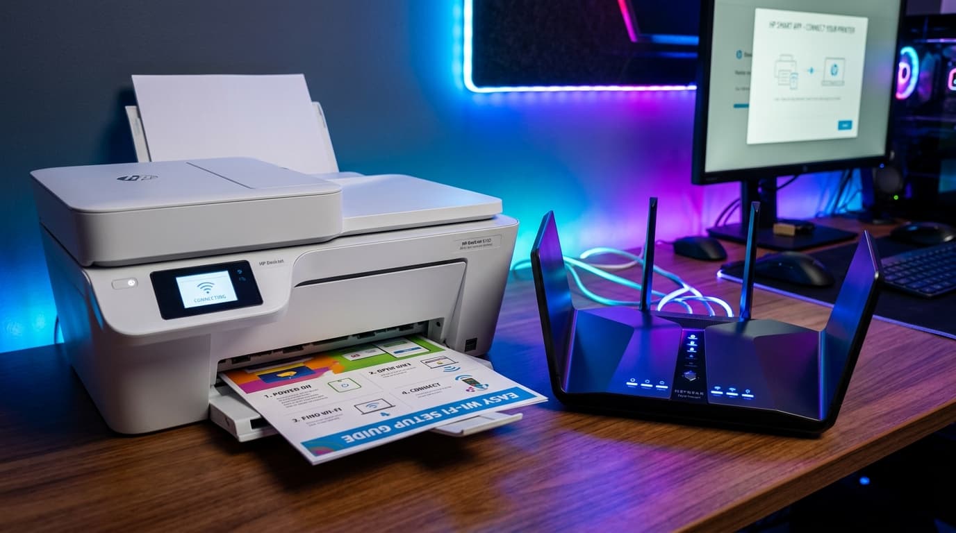 HP DeskJet 4155e Wi-Fi Setup: Step-by-Step Guide