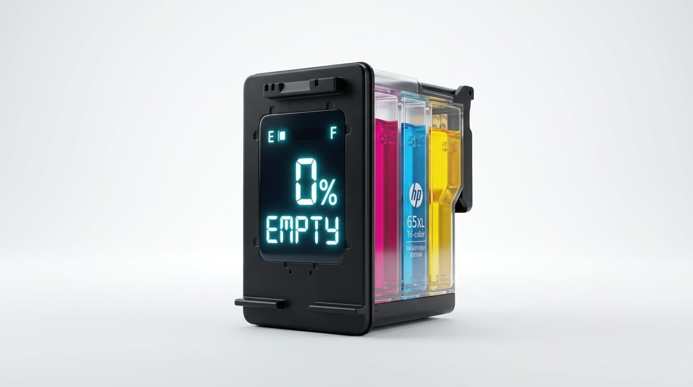 Instant Ink Cartridge Shows Empty But It's Full? Fix