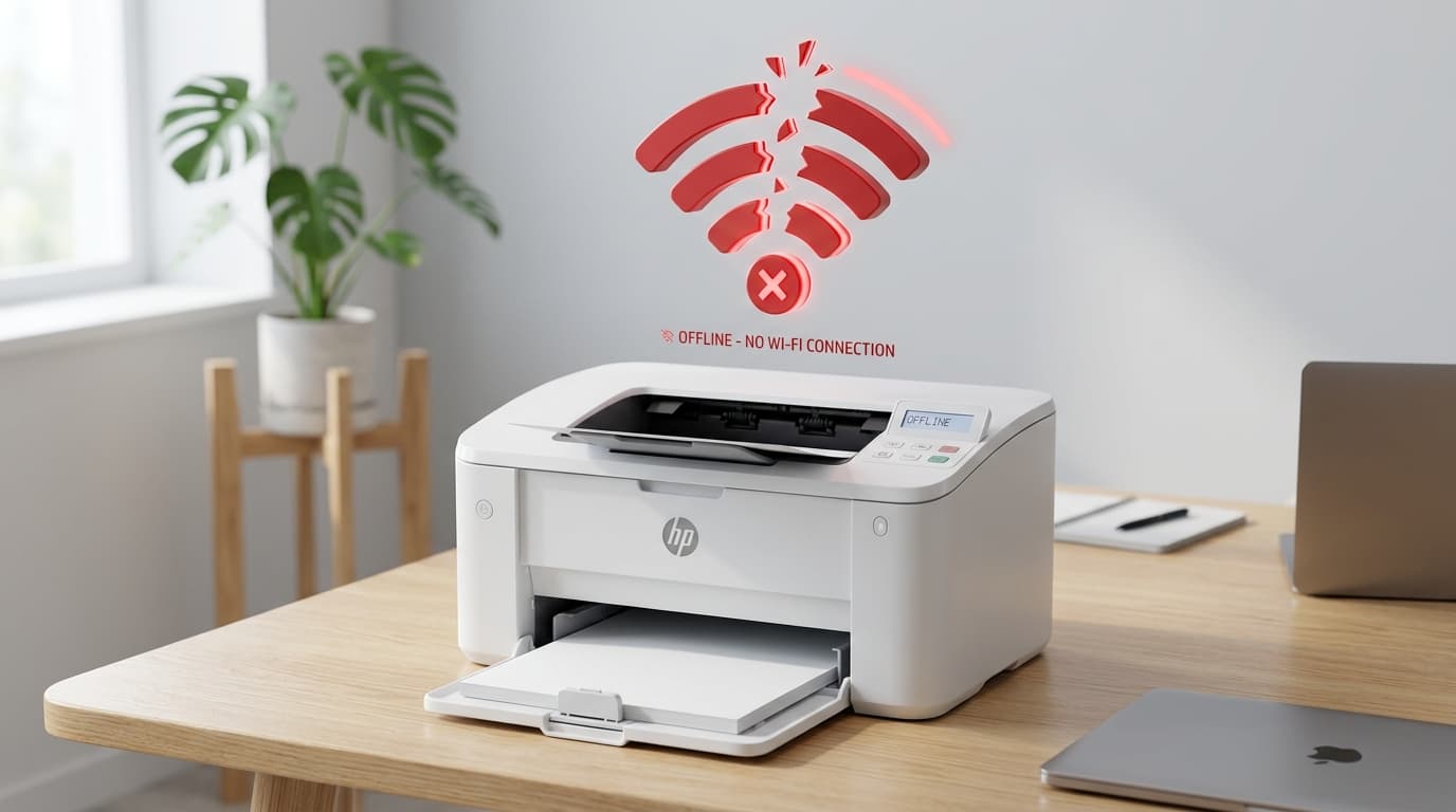 HP LaserJet M111w Says Offline? [Quick Fix]