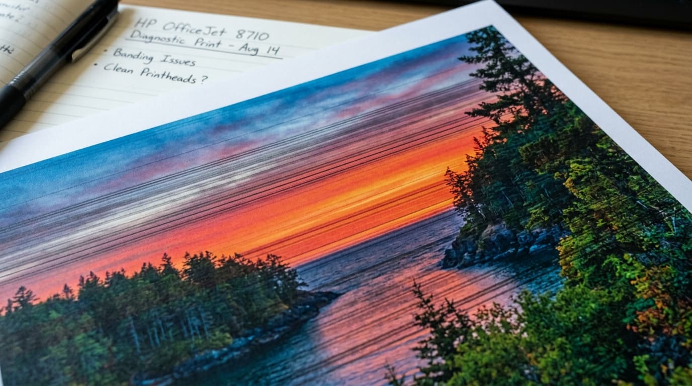 HP Printer Banding Horizontal Stripes? [Fixed]