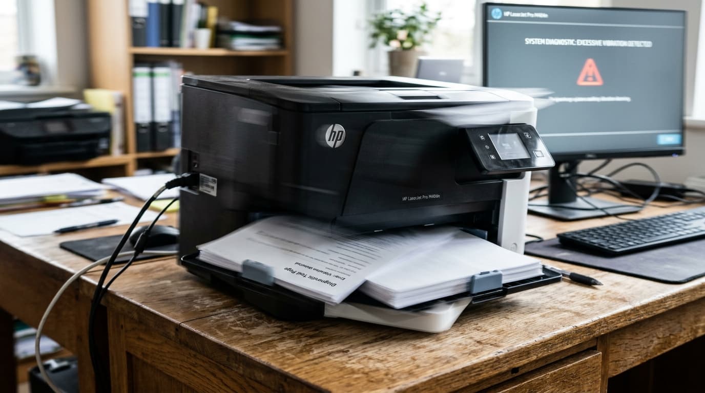 HP Printer Vibrating or Shaking? Here's What's Normal