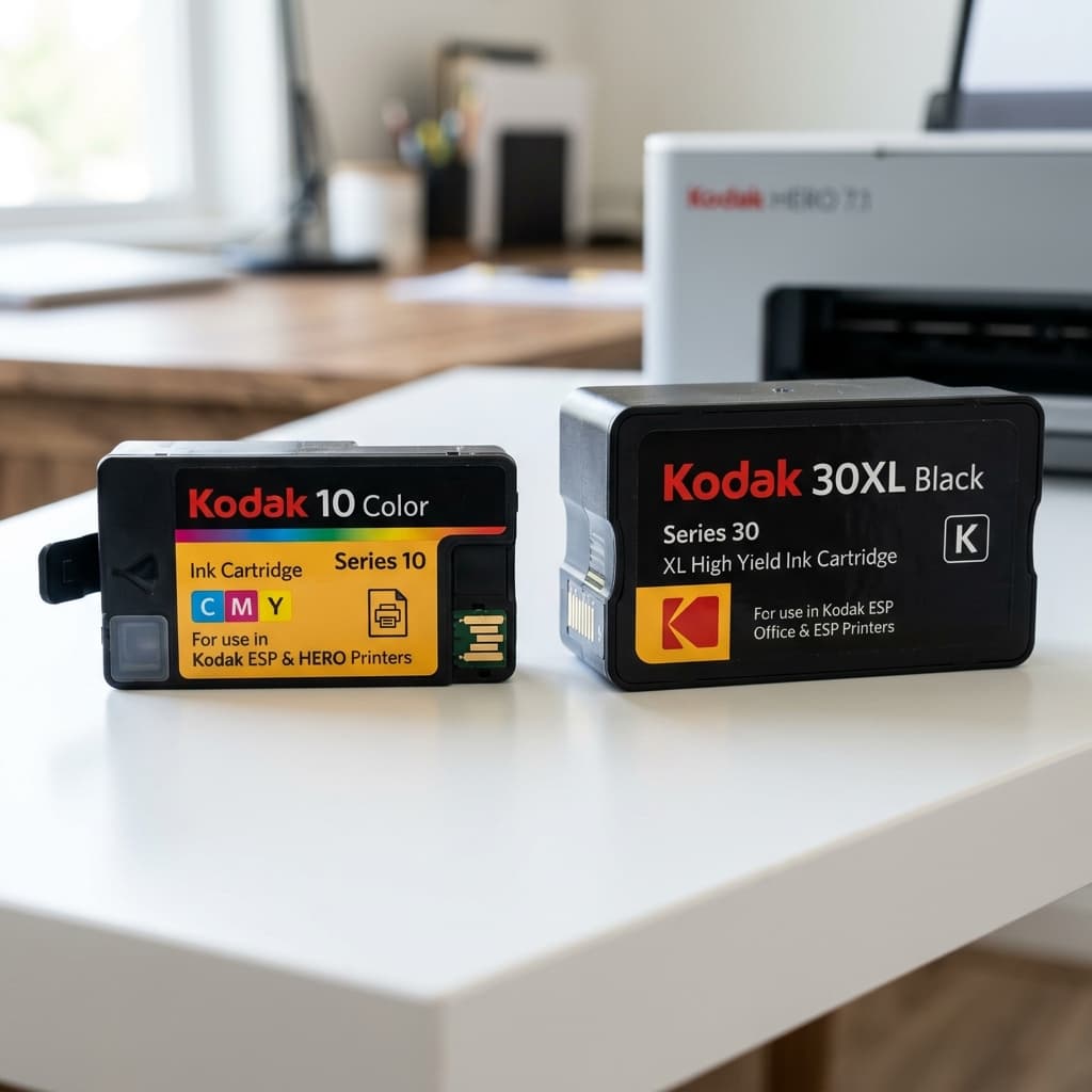 Kodak Ink Cartridge Compatibility Guide: Series 10 vs 30 vs Verite 5