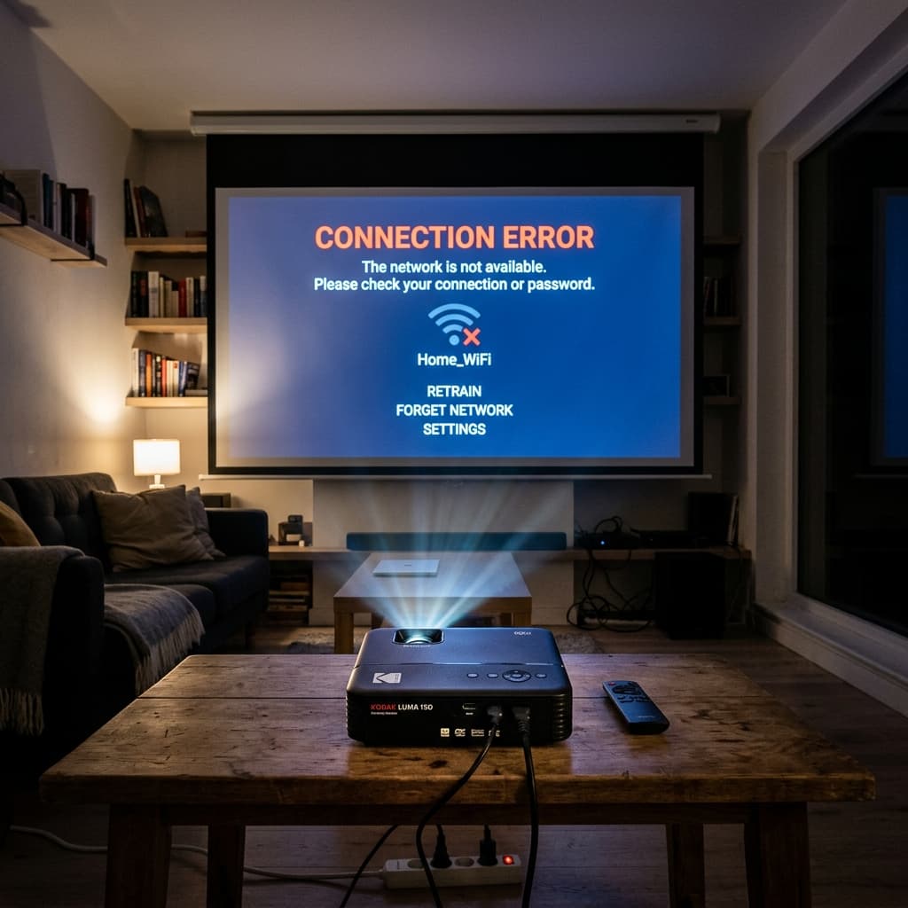 Kodak Luma Projector Wi-Fi Connection & Mirroring Fix