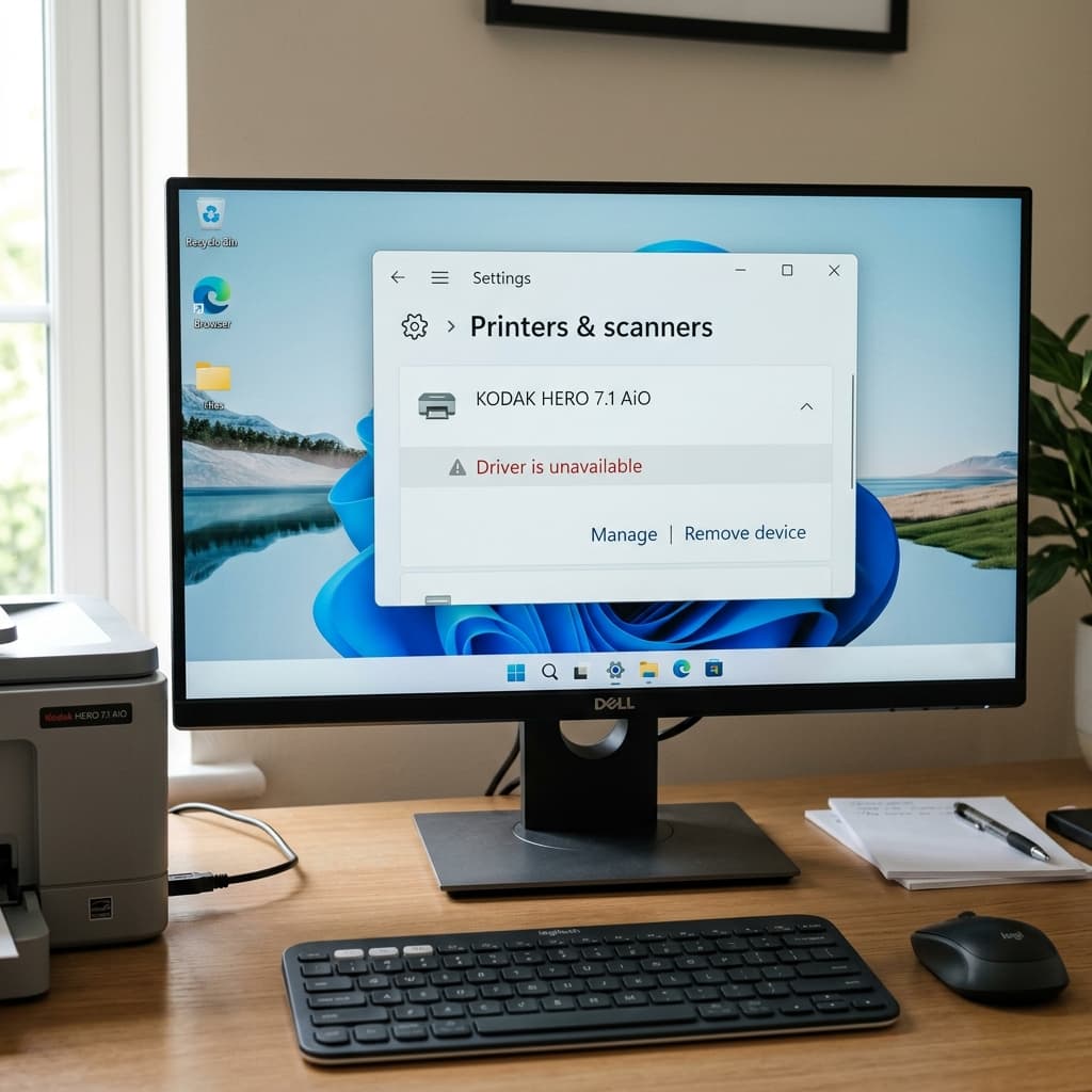 Kodak Printer Driver Unavailable? Windows 10 & 11 Installation Guide
