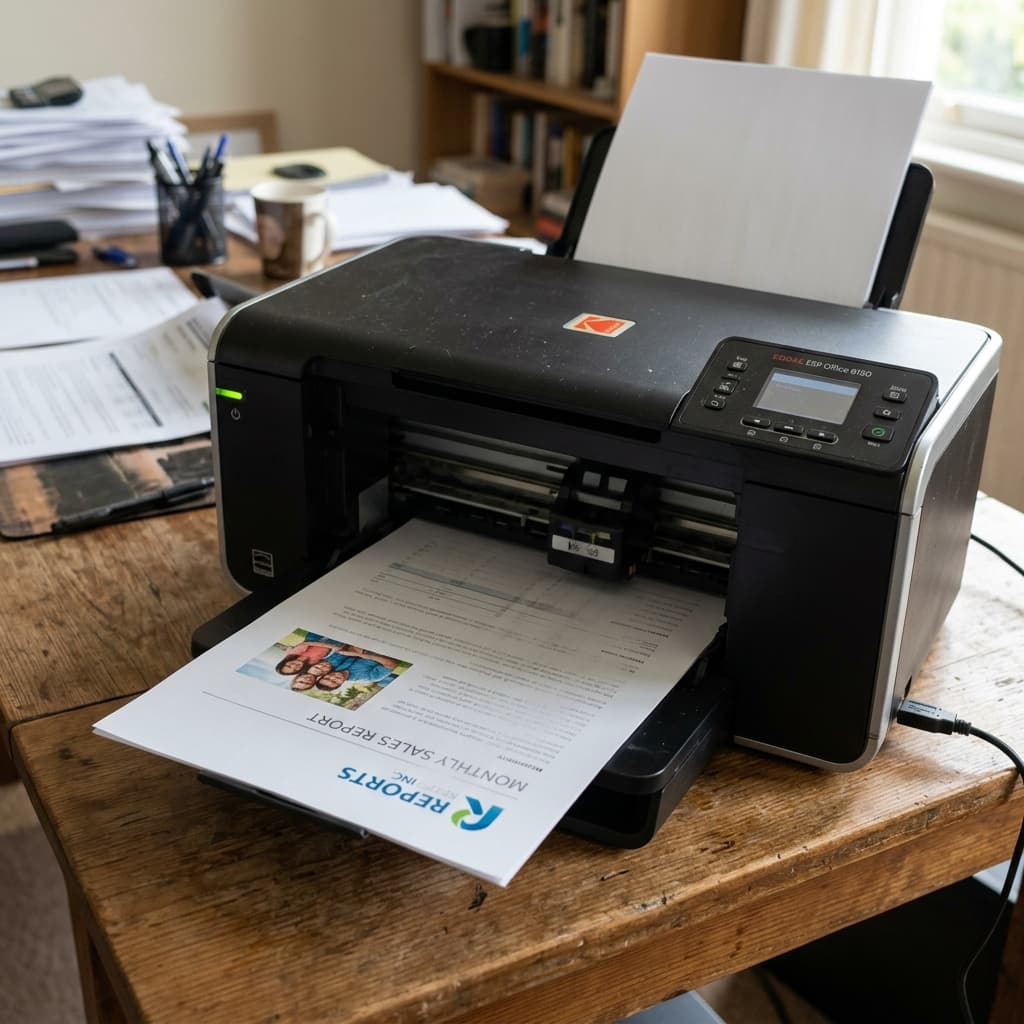 Kodak Printer Not Printing Black Ink? Nozzle & Vent Fixes