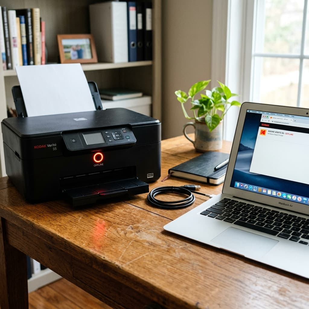 Kodak Verite Printer Troubleshooting: Offline & Wireless Setup
