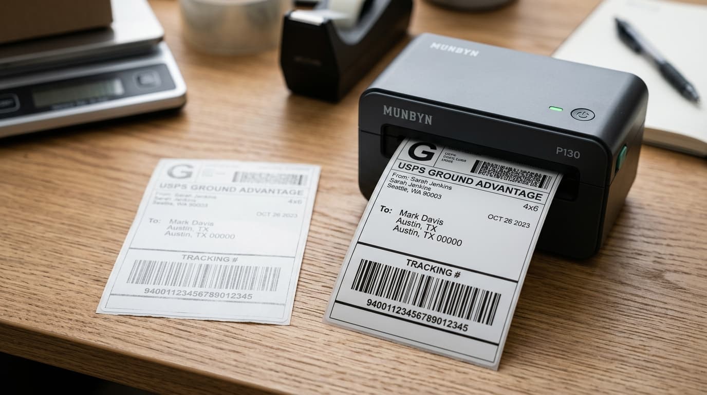 Munbyn Labels Printing Too Light? Density Fix