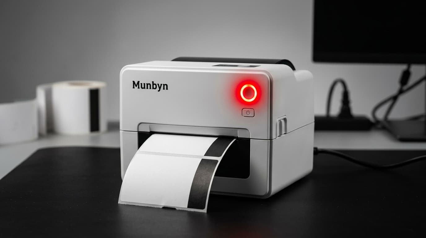 Munbyn Red Light Stays On, Won't Print? [5 Fixes]