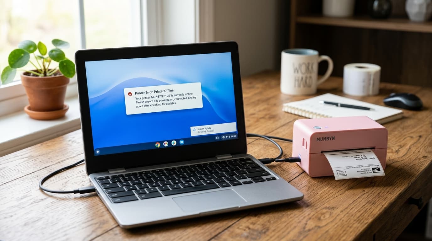 Munbyn Stopped Working After Chromebook Update? Fix