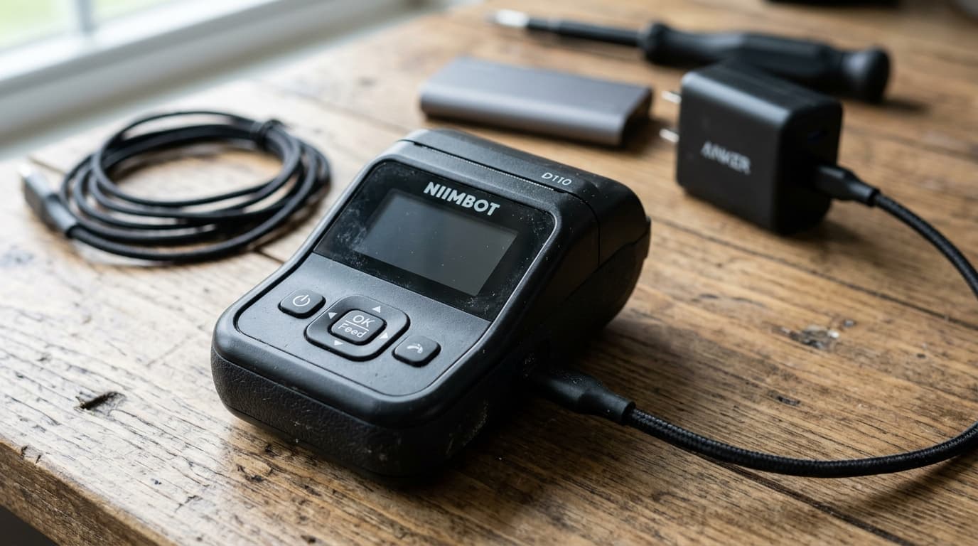 Fix NIIMBOT Won't Turn On, Won't Charge & Battery Drain