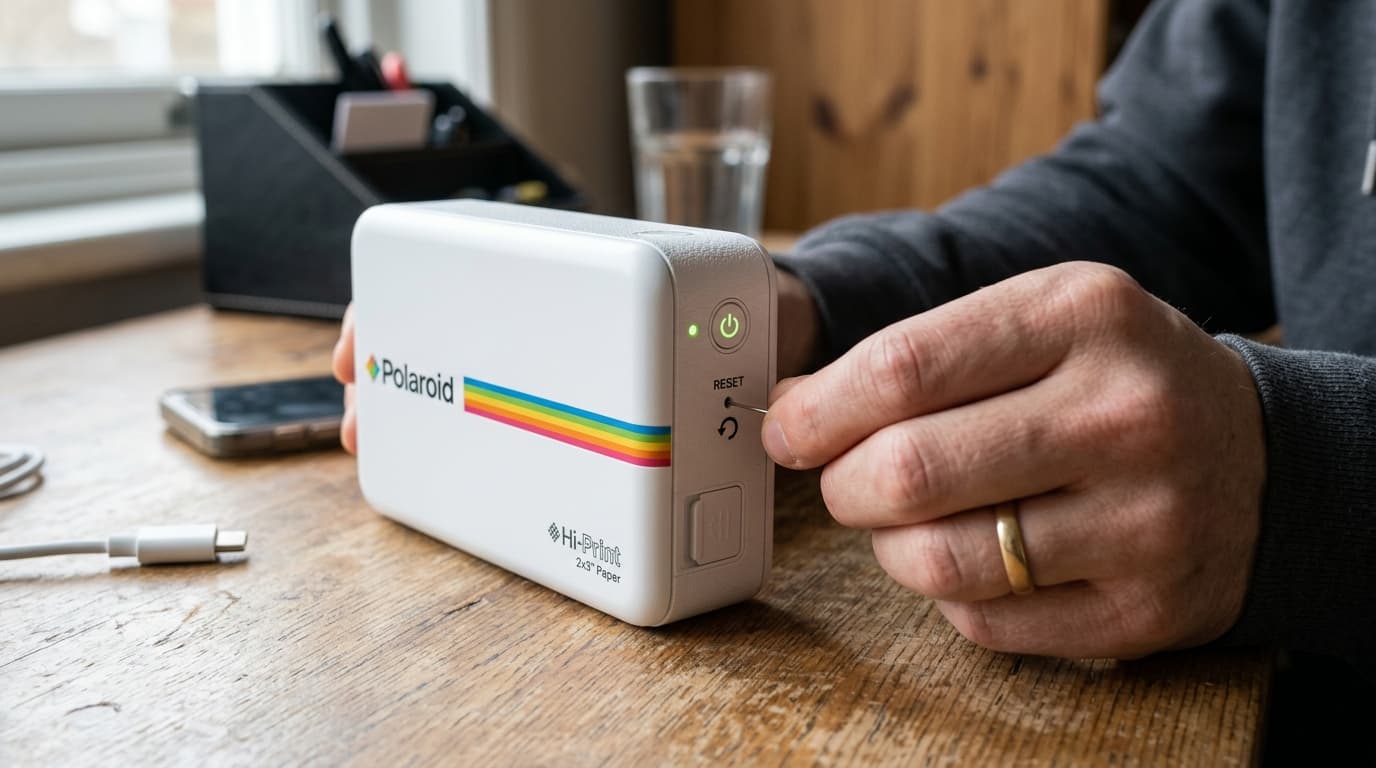 Polaroid Hi-Print Firmware Update & Factory Reset Guide