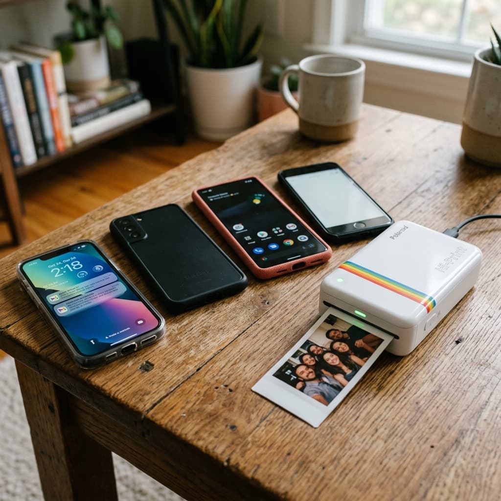 How to Connect Multiple Phones to a Polaroid Hi-Print Printer