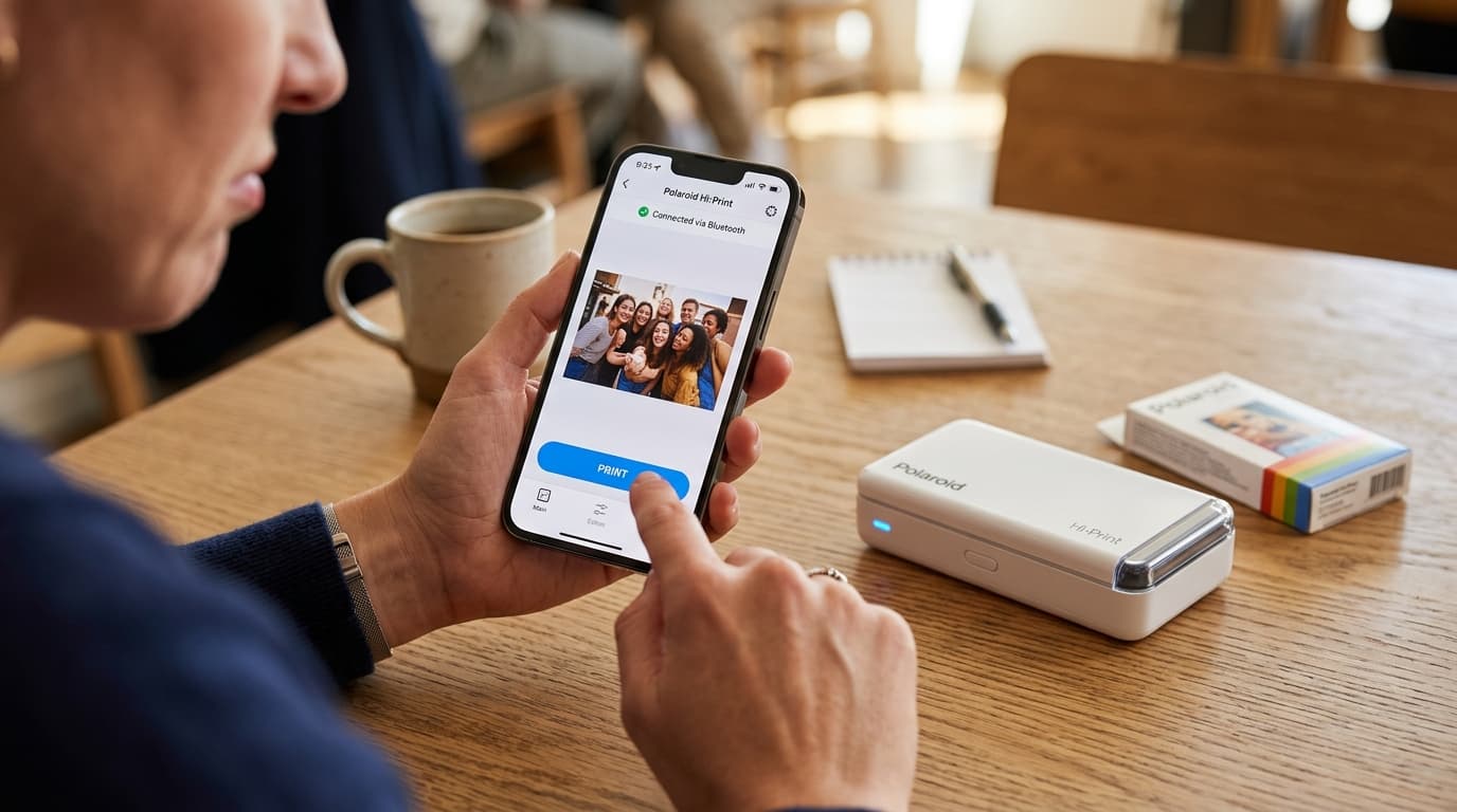 Polaroid Hi-Print Pairs But Won't Print & Keeps Disconnecting