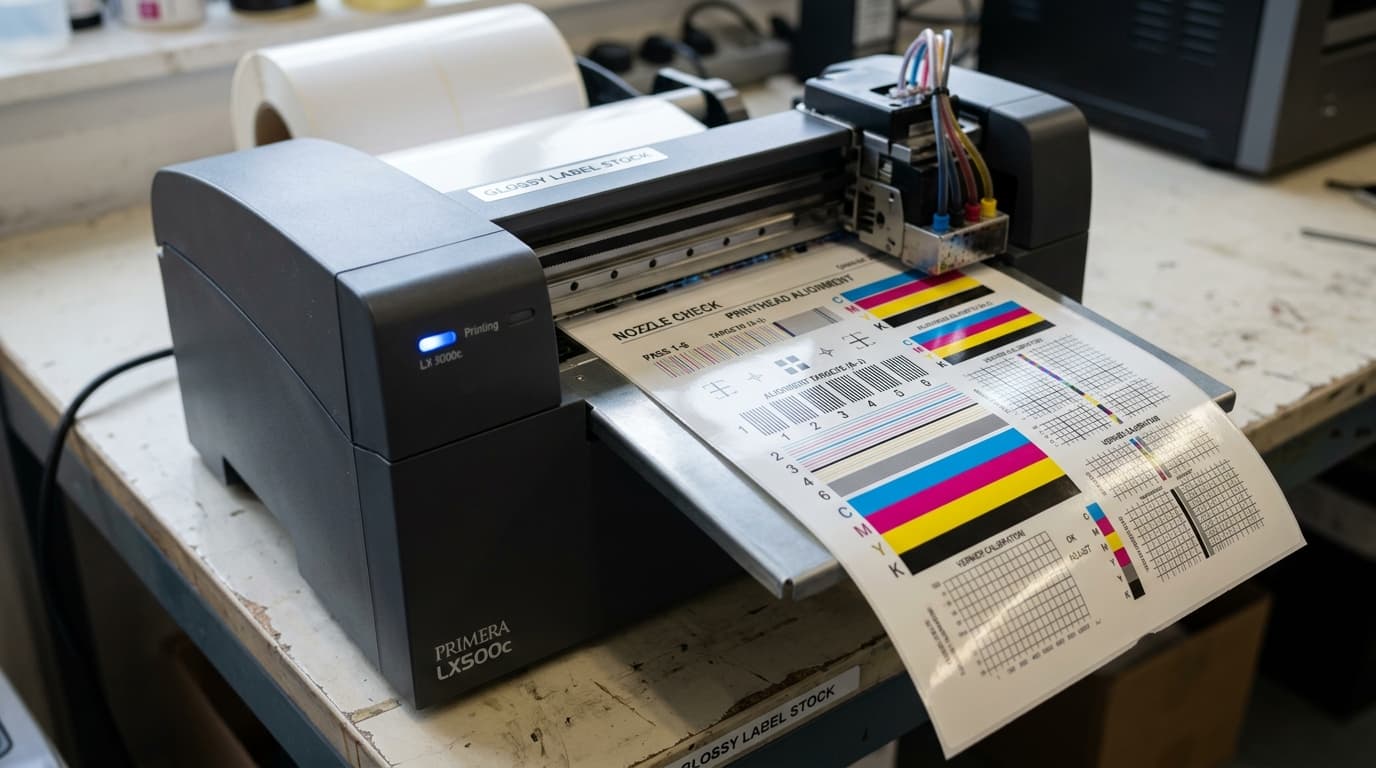 Primera LX Series Nozzle Check, Printhead Alignment & Calibration