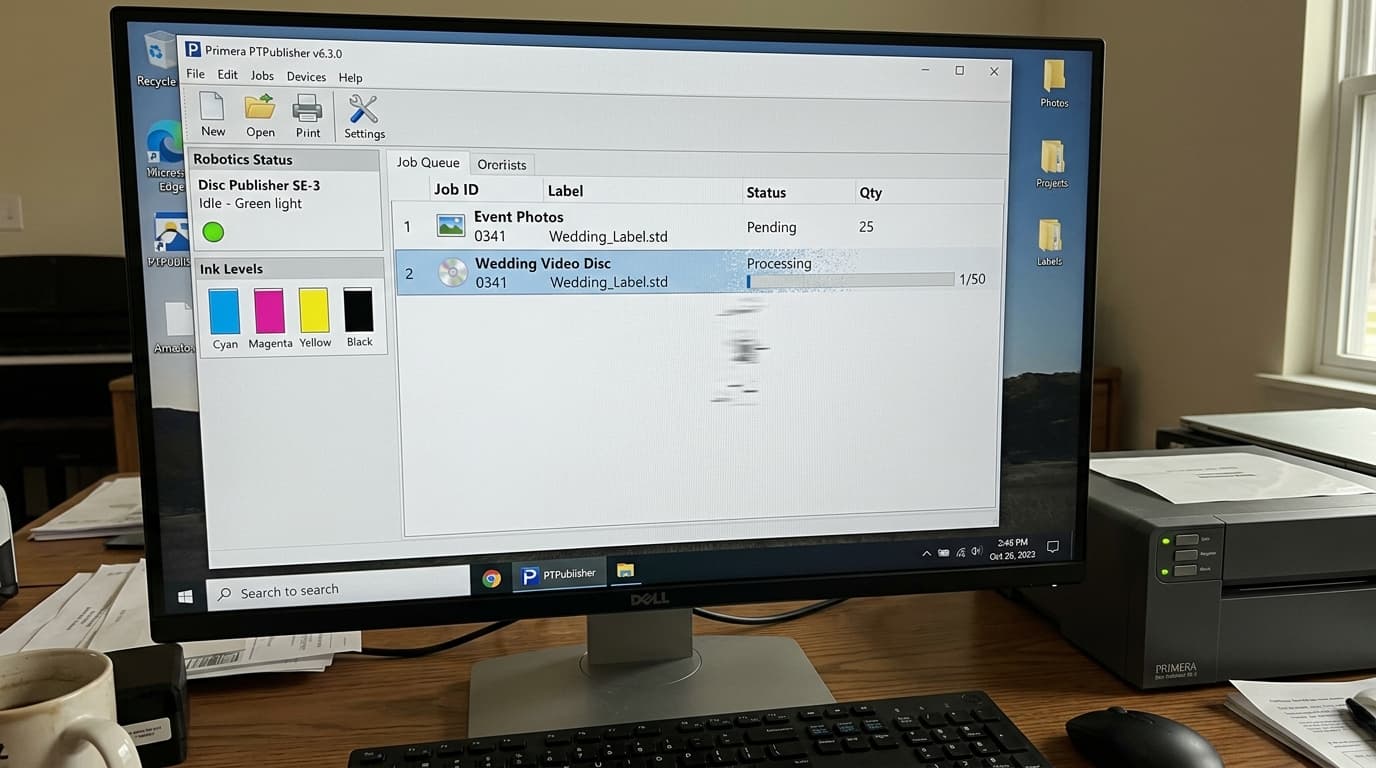 Fix Primera Print Job Disappears, PTPublisher Not Printing & Firmware