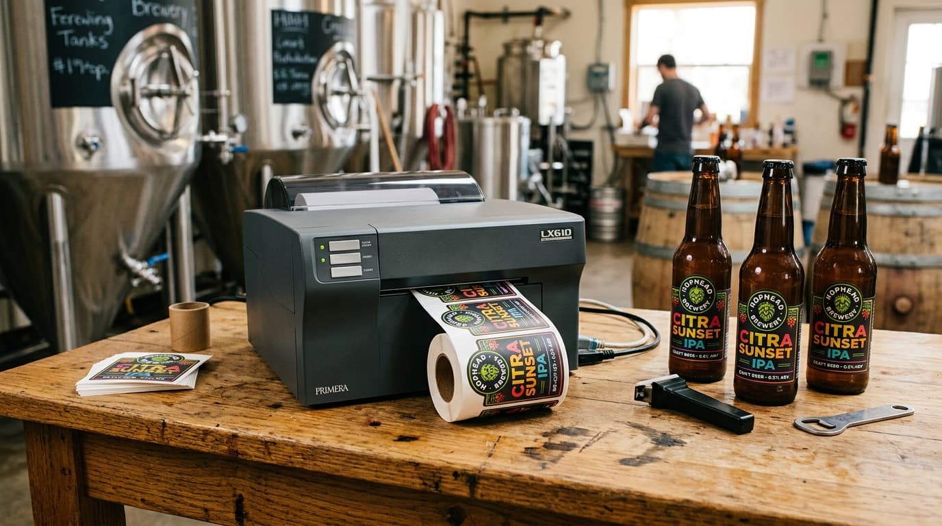 Primera Setup Guide: LX610, Craft Beer, Small Business & Church Media