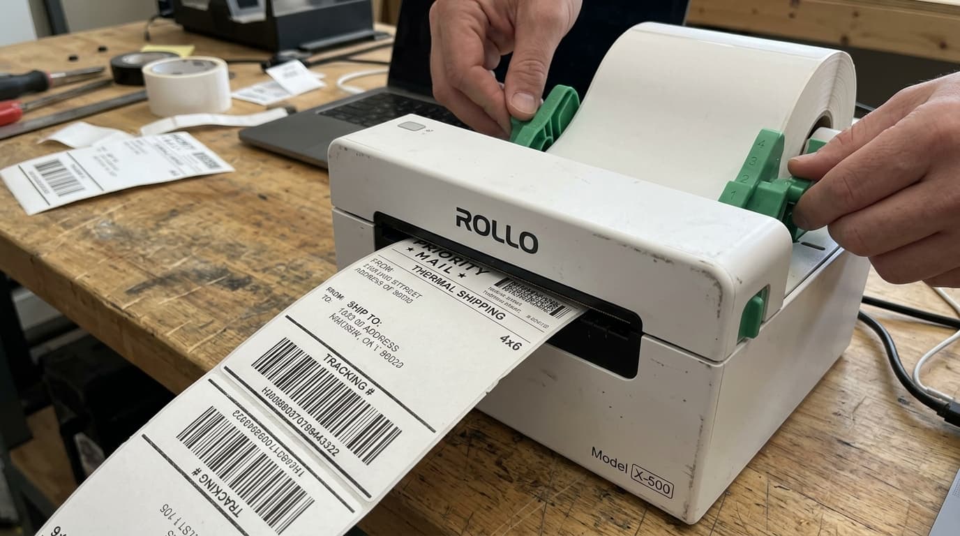 How to Calibrate Rollo Printer & Fix Label Skewing / Wrong Size