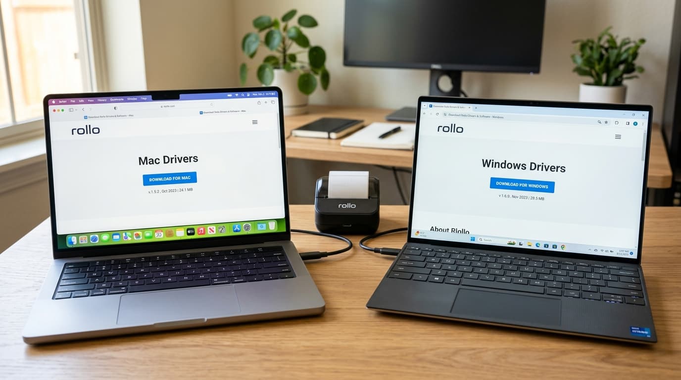 Rollo Printer Driver Download & Installation Guide (Windows & Mac)