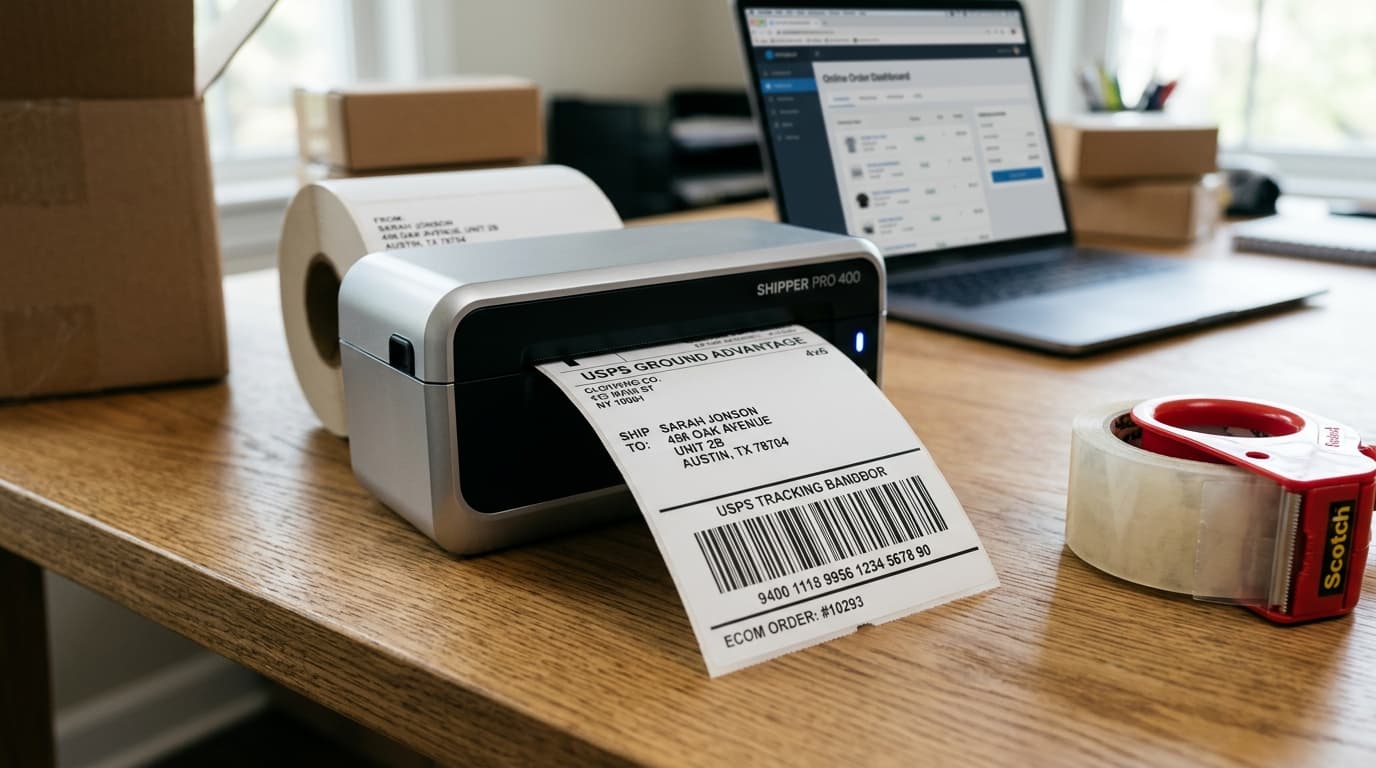 How to Print Etsy & eBay 4x6 Shipping Labels on Rollo