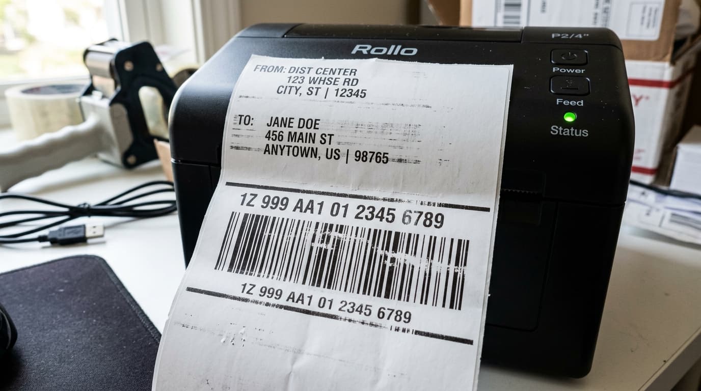 Fix Rollo Printer Streaky Lines, Ghosting & Barcode Scanning Errors