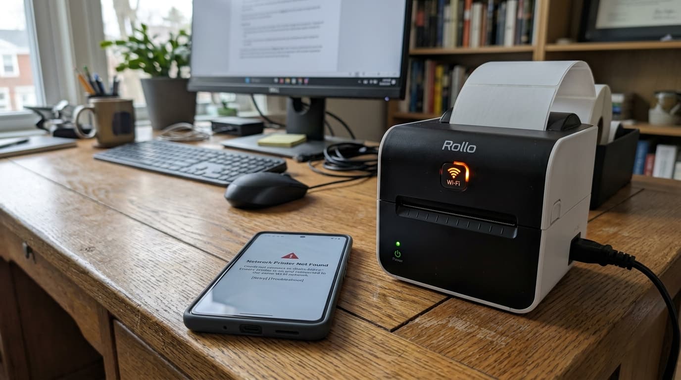 Fix Rollo Wi-Fi Keeps Disconnecting & Network Printer Not Found