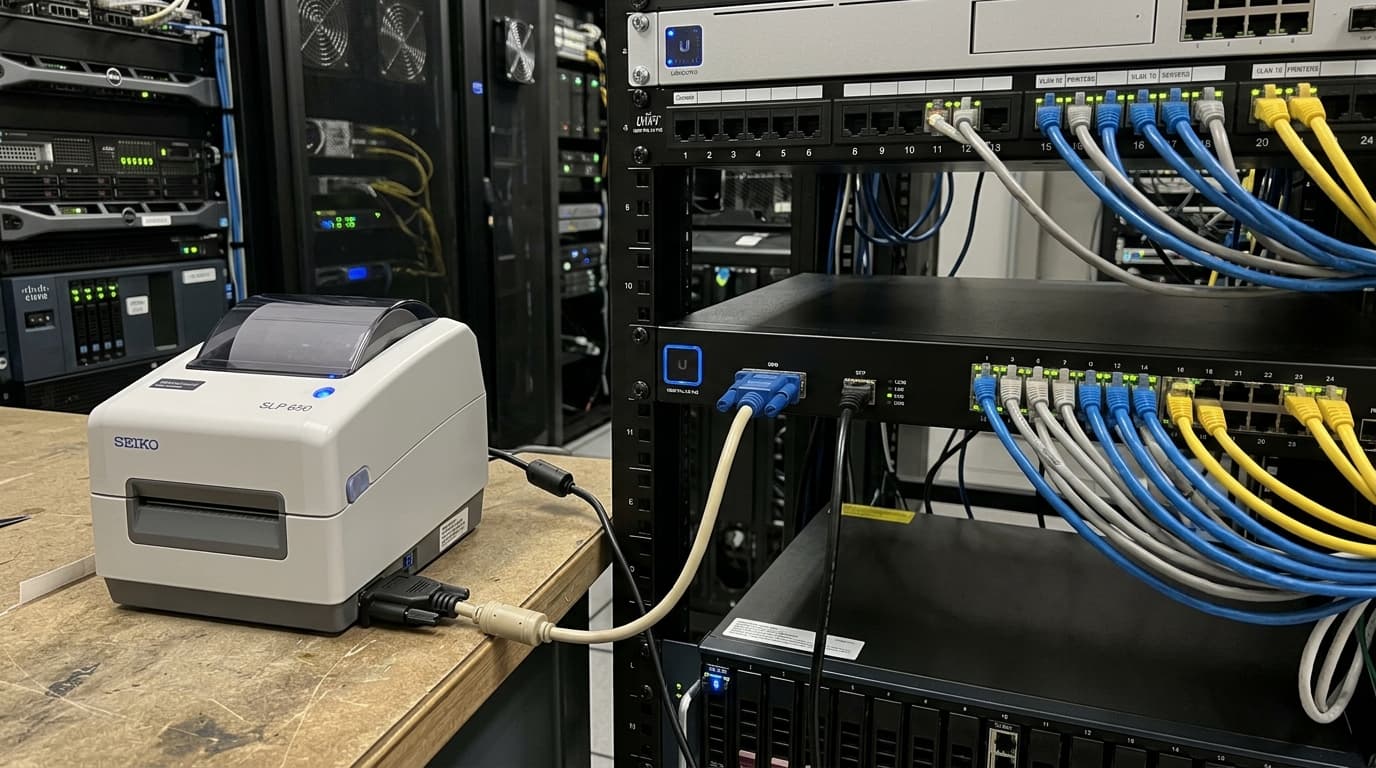 Seiko SLP Networking: Serial Adapters, Baud Rates & Multi-Printer Setup