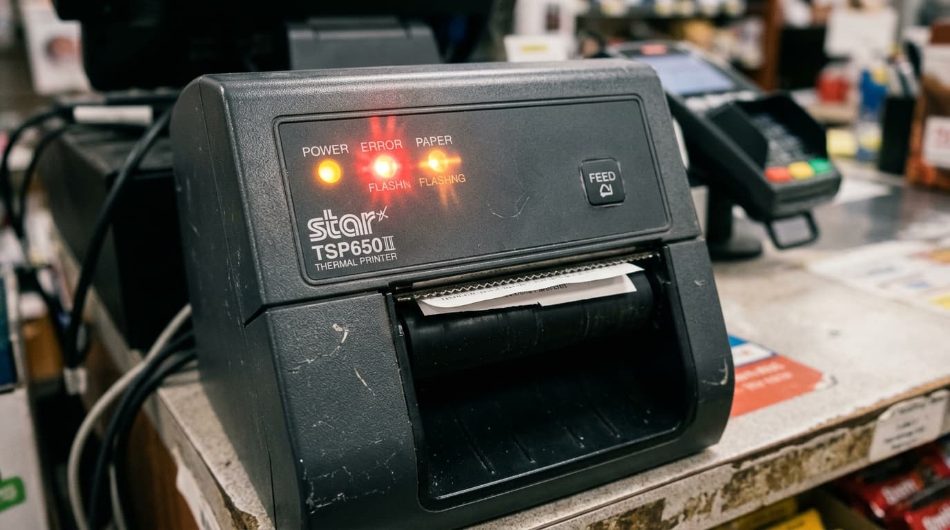 Star Micronics LED Error Codes, Beeping & Factory Reset Guide