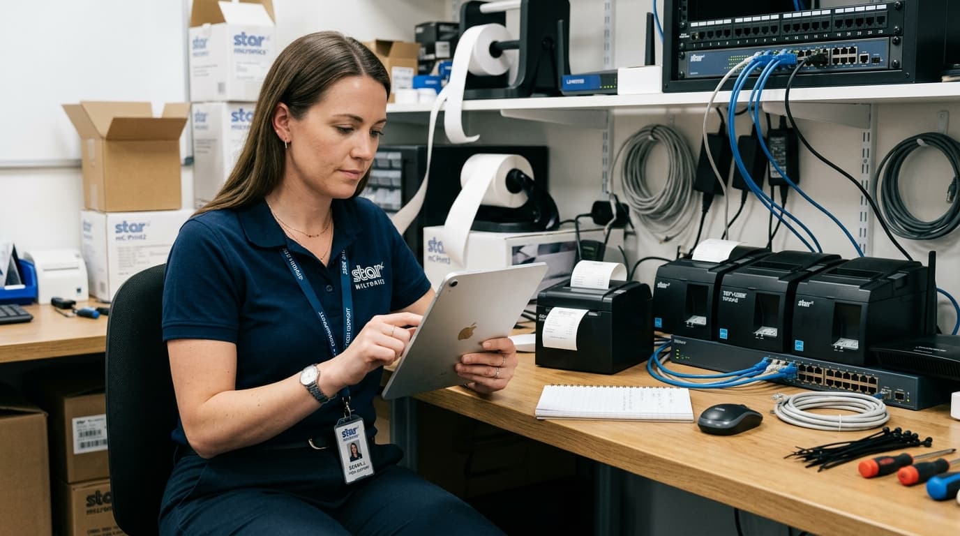 Star Micronics Network Setup: Utility App, Static IP & Multiple Printers