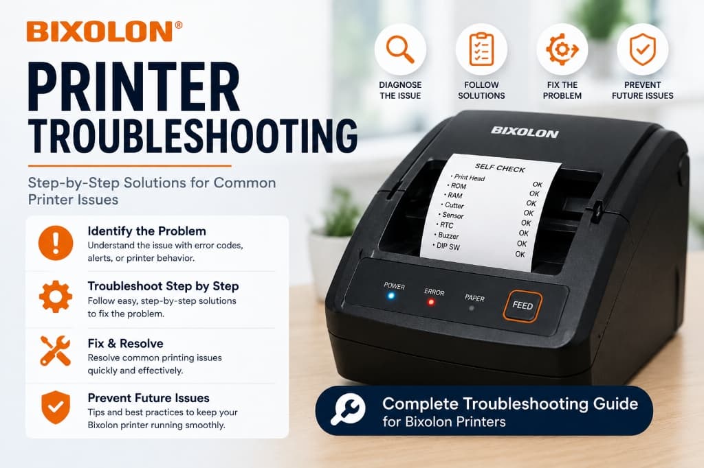 Bixolon Printer Troubleshooting: Step-by-Step Fixes for Every Common Issue