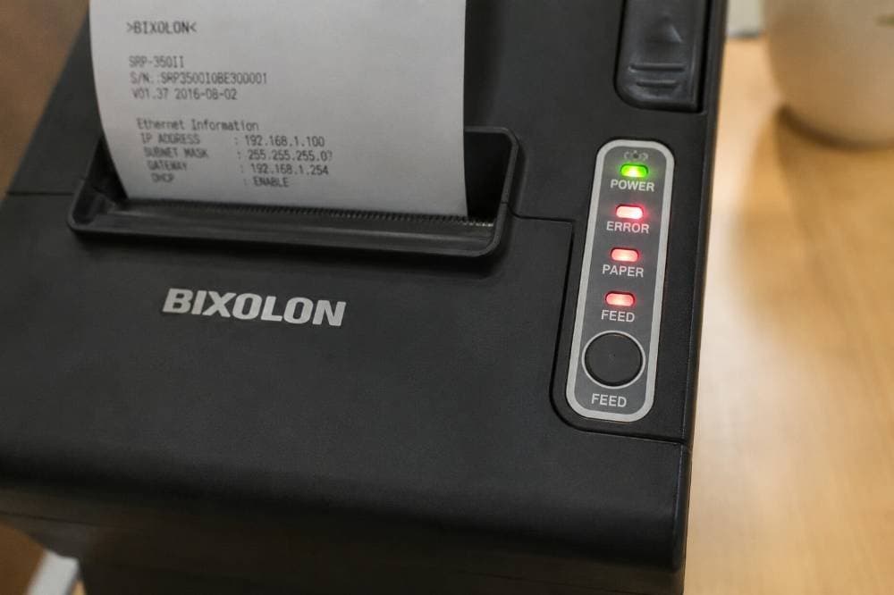 Bixolon Printer Blinking Light Meaning: Full LED Code Chart